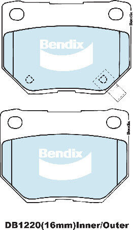 Bendix DB1220GCT Brake Pads Set - General CT