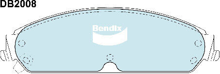 Bendix DB2008GCT Brake Pads Set - General CT