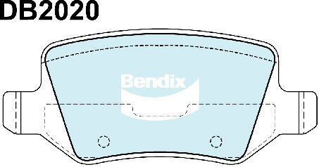 Bendix DB2020EURO Brake Pad Set Euro+