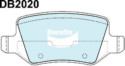 Bendix DB2020EURO Brake Pad Set Euro+