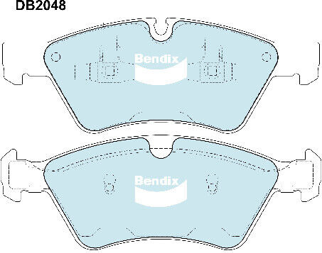 Bendix DB2048EURO Brake Pad Set Euro+