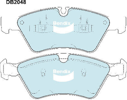 Bendix DB2048EURO Brake Pad Set Euro+
