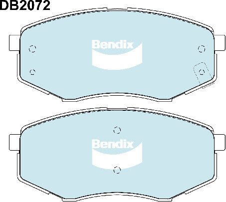 Bendix DB2072GCT Brake Pads Set - General CT