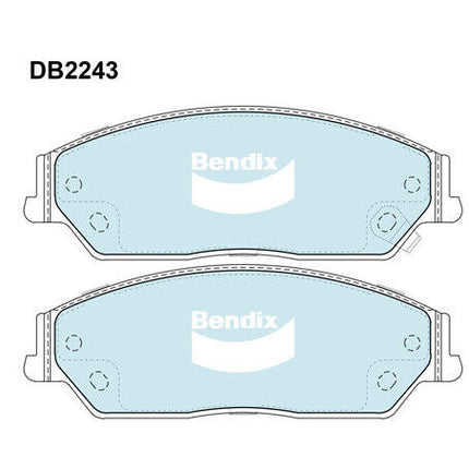 Bendix DB2243GCT Brake Pads Set - General CT