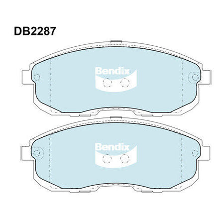 Bendix DB2287CT Brake Pads Set - General CT