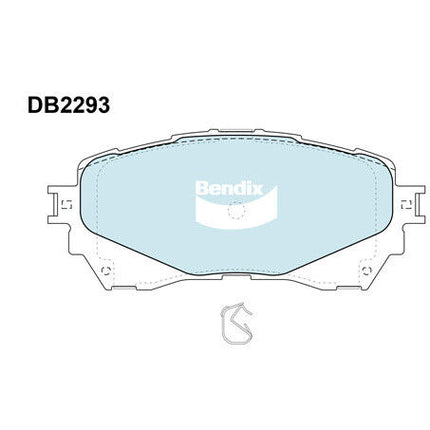 Bendix DB2293GCT Brake Pads Set - General CT