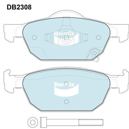 Bendix DB2308GCT Brake Pads Set - General CT