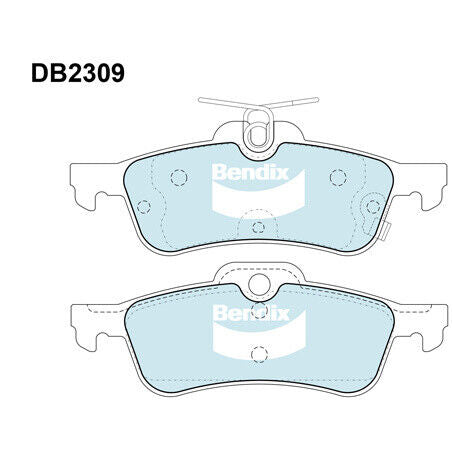 Bendix DB2309GCT Brake Pads Set - General CT