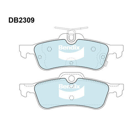 Bendix DB2309GCT Brake Pads Set - General CT