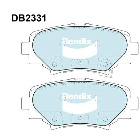 Bendix DB2331GCT Brake Pads Set - General CT