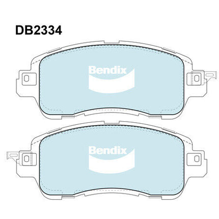 Bendix DB2334GCT Brake Pads Set - General CT