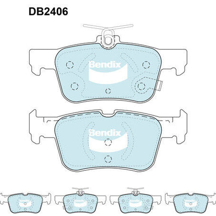 Bendix DB2406CT Brake Pads Set - General CT