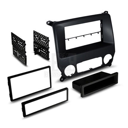 BestKits BKGMK325BM Single/Double DIN Fascia For Chevrolet Silverado 2015-2018