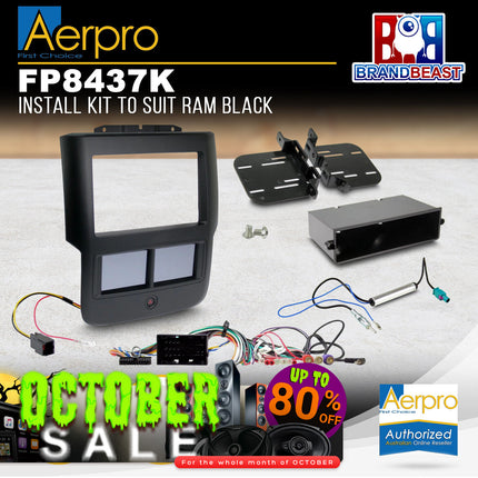 Aerpro FP8437K Install Kit to Suit Dodge Ram