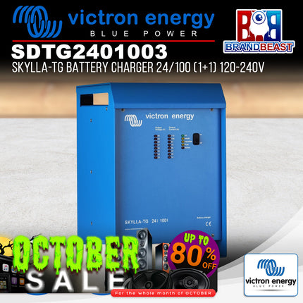 Victron Energy SDTG2401003 Skylla-TG Battery Charger 24/100 (1+1) 120-240V