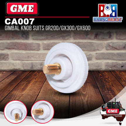 GME CA007 Gimbal Knob Suit GR200W/ GR300BTW/GX300W/GX600D/GX400W/ GX700W - WHITE