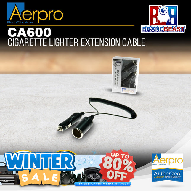 Aerpro CA600 Cigarette Lighter Extension Cable