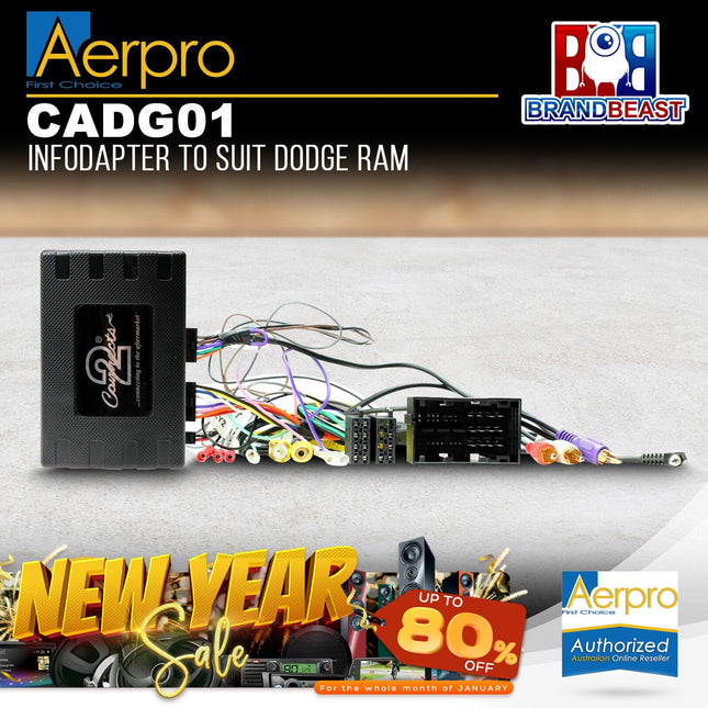 Aerpro CADG01 Infodapter to Suit Dodge Ram