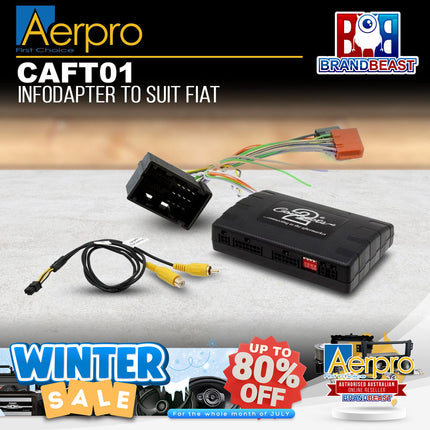 Aerpro CAFT01 AV Infodaptor Suit Fiat Ducato 2015-ON