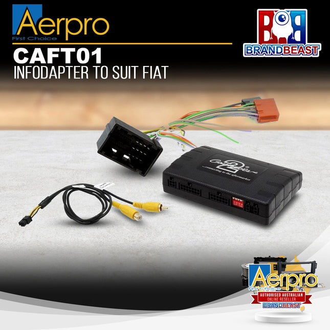 Aerpro CAFT01 AV Infodaptor Suit Fiat Ducato 2015-ON