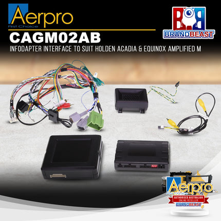 Aerpro CAGM02AB Infodapter Interface to Suit Holden Acadia & Equinox Amplified