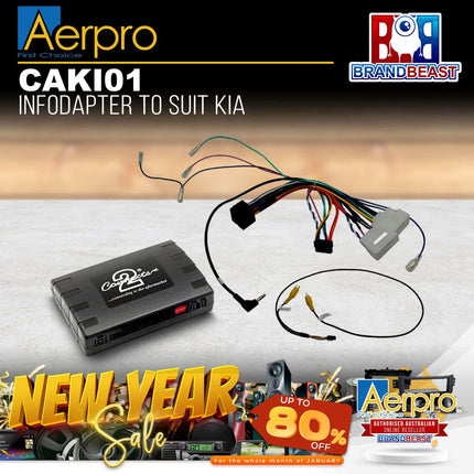 Aerpro CAKI01 AV Infodaptor Control Harness Suit Kia Sorento/Carnival