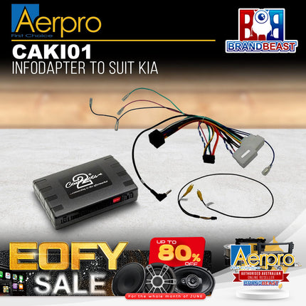 Aerpro CAKI01 AV Infodaptor Control Harness Suit Kia Sorento/Carnival