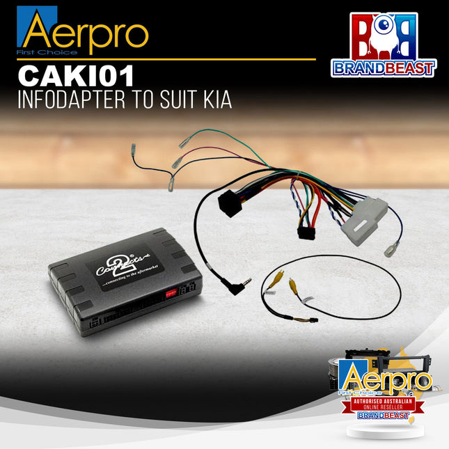 Aerpro CAKI01 AV Infodaptor Control Harness Suit Kia Sorento/Carnival