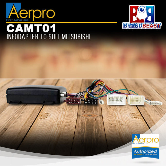 Aerpro CAMT01 OEM AV Infodapter Suit Mitsubishi Various Models
