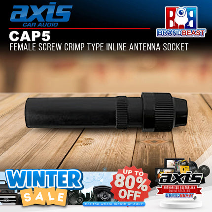 Axis CAP5 Female Inline Antenna Socket