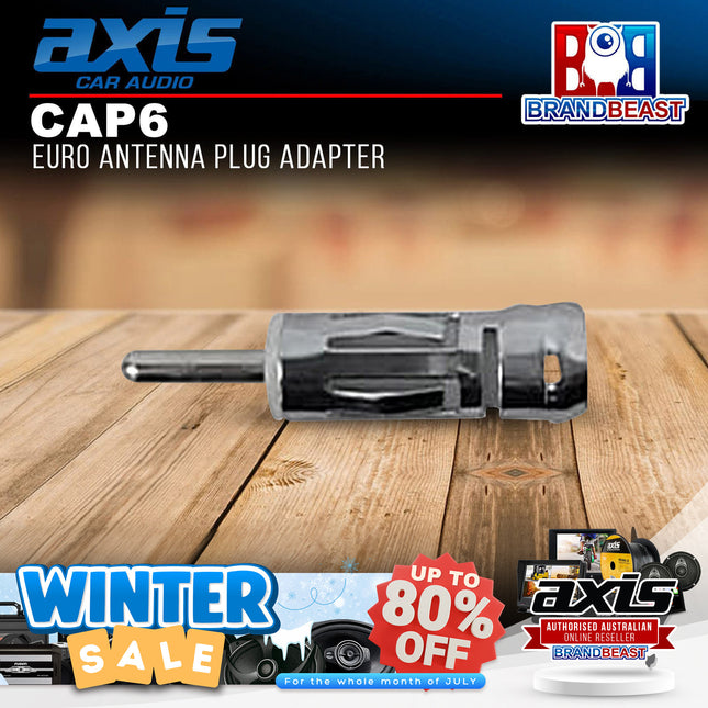 Axis CAP6 Euro Antenna Plug Adapter