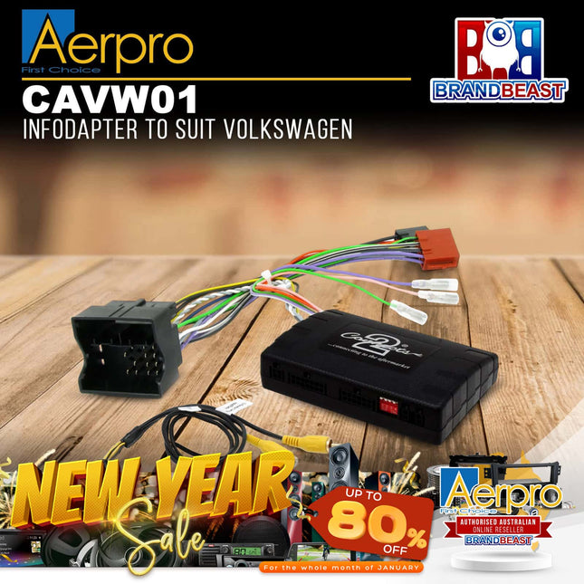 Aerpro CAVW01 Infodapter to Suit Volkswagen