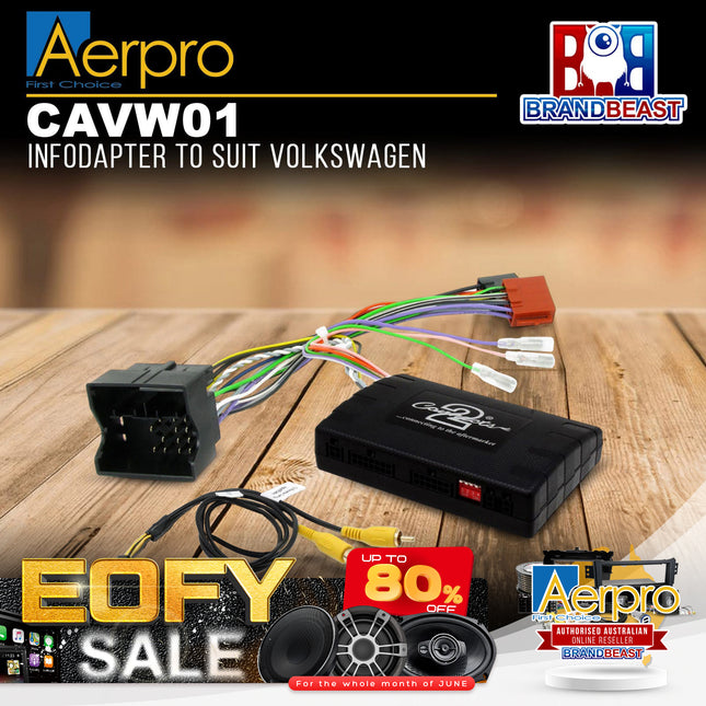 Aerpro CAVW01 Infodapter to Suit Volkswagen
