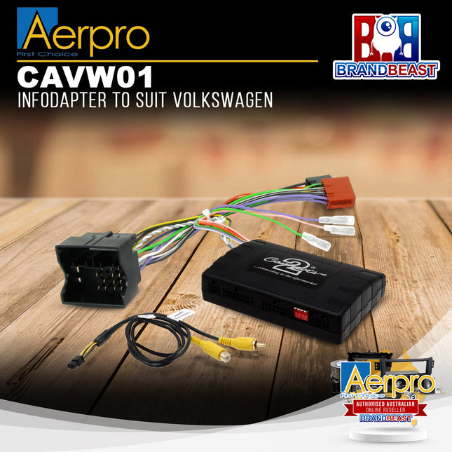 Aerpro CAVW01 Infodapter to Suit Volkswagen