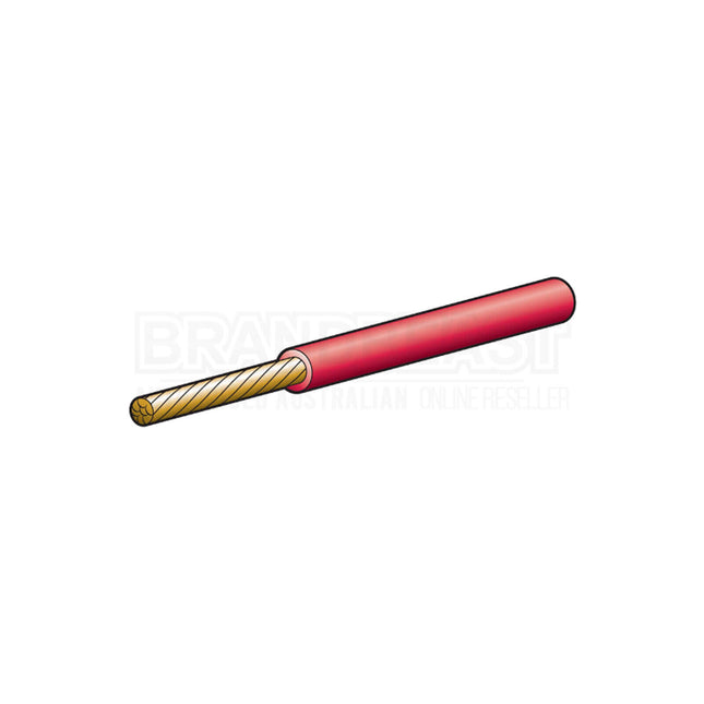 CB1330RD Cable Single Core 3MM 10A 30M Red