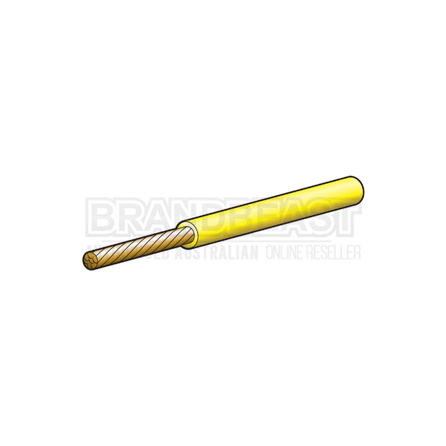 CB1330YW Cable Single Core 3MM 10A 30M Yellow