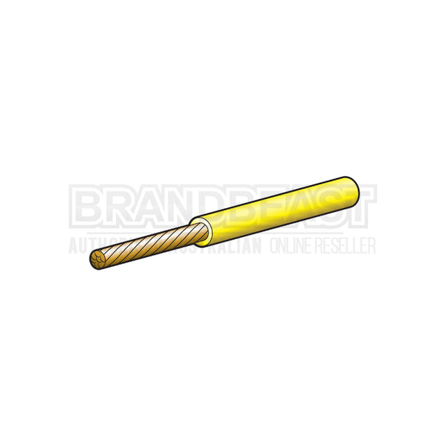 CB1430YW Cable Single Core 4MM 15A 30M Yellow