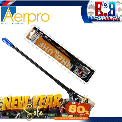 Aerpro CBA15 3dBi 477MHz 150mm Flexible UHF Antenna Whip