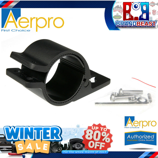 Aerpro CBB4954B UHF Light Brackets Black Suitable For Mounting Driving Light