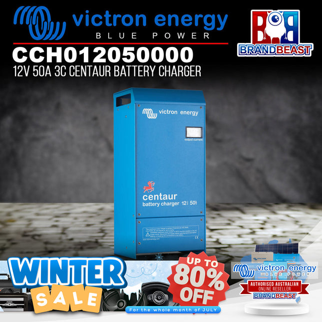 Victron Energy CCH012050000 12V 50A 3C Centaur Battery Charger