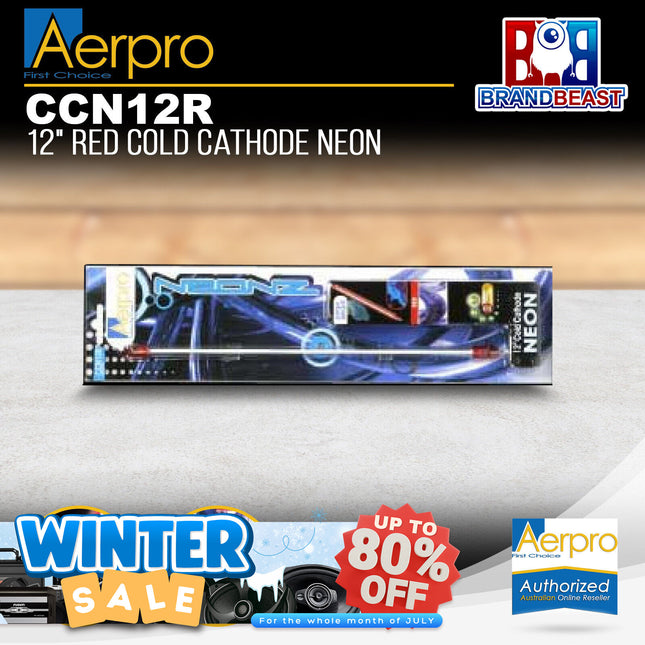 Aerpro CCN12R 12" 305mm Red Cold Cathode Neon