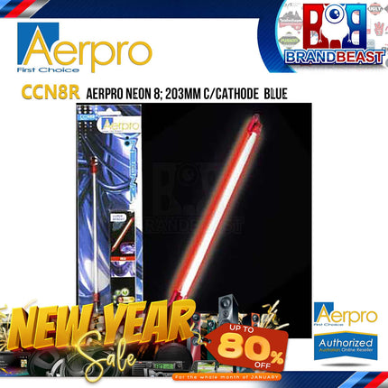 Aerpro CCN8R 8&quot; 203mm Red Cold Cathode Neon