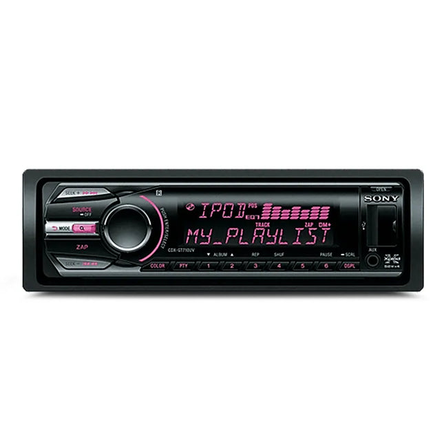 Sony CDX-GT710UV MP3/USB/iPod Control In-Car Player GT710UI Series Headunit
