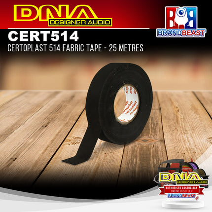 DNA CERT514 Certoplast 514 Fabric Tape 25 Metres