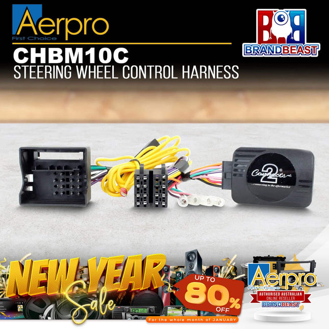 Aerpro CHBM10C Steering Wheel Control Interface Suit Mini Cooper F55/F56 2014-ON