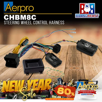 Aerpro CHBM8C Steering Wheel Control Harness