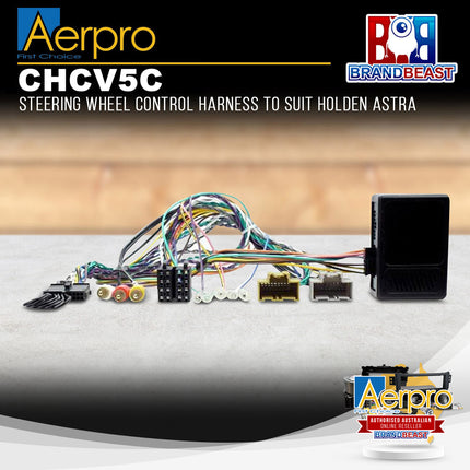 Aerpro CHCV5C Steering Wheel Control Harness to Suit Holden/Chevrolet