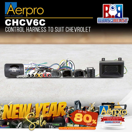 Aerpro CHCV6C Control Harness to Suit Chevrolet Silverado 2007-2013