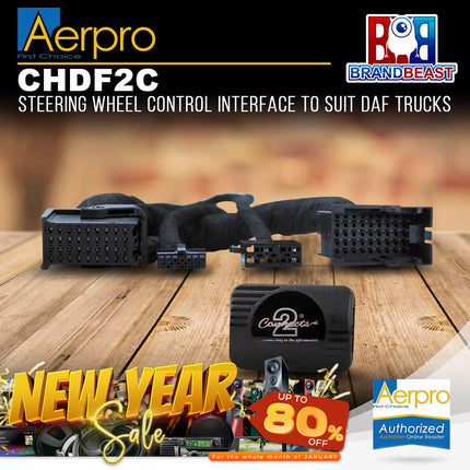 Aerpro CHDF2C Steering Wheel Control Interface to Suit DAF Trucks