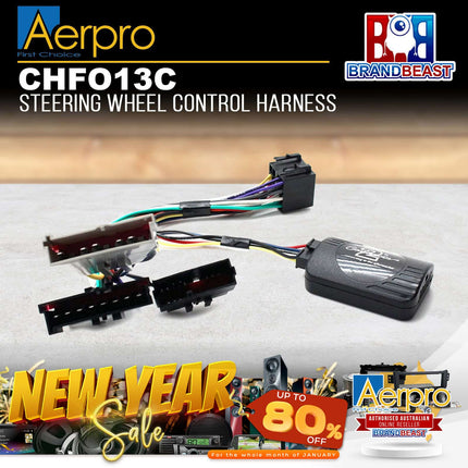 Aerpro CHFO13C Steering Wheel Control Harness Suit Ford/Jaguar